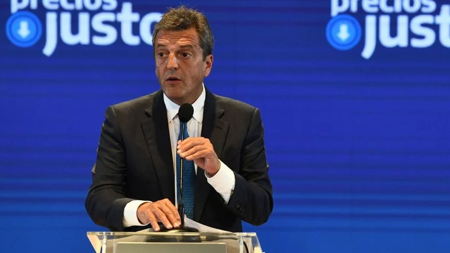Sergio Massa, quien para Cavallo debe mantener la inflación en 6%.