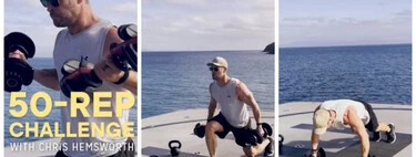 Chris Hemsworth te desafía a completar su reto de entrenamiento 