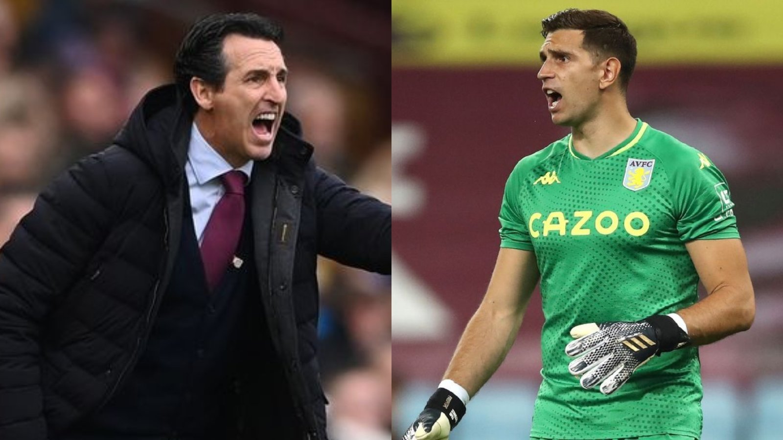 Emery y Dibu.