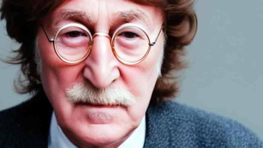 John Lennon hoy, según la inteligencia artificial
