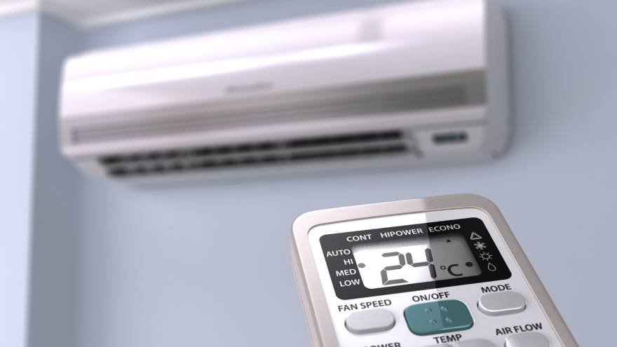 Los aires acondicionados Inverter son más eficientes para la operación continua.
