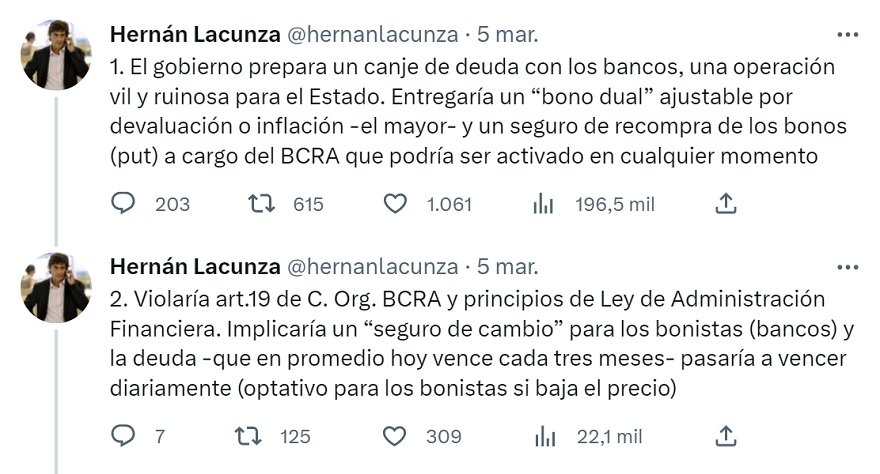 Junto con el exministro de Hacienda