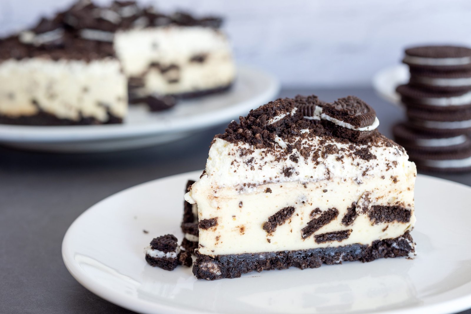 Cheesecke de oreo. Postres con ingredientes básicos