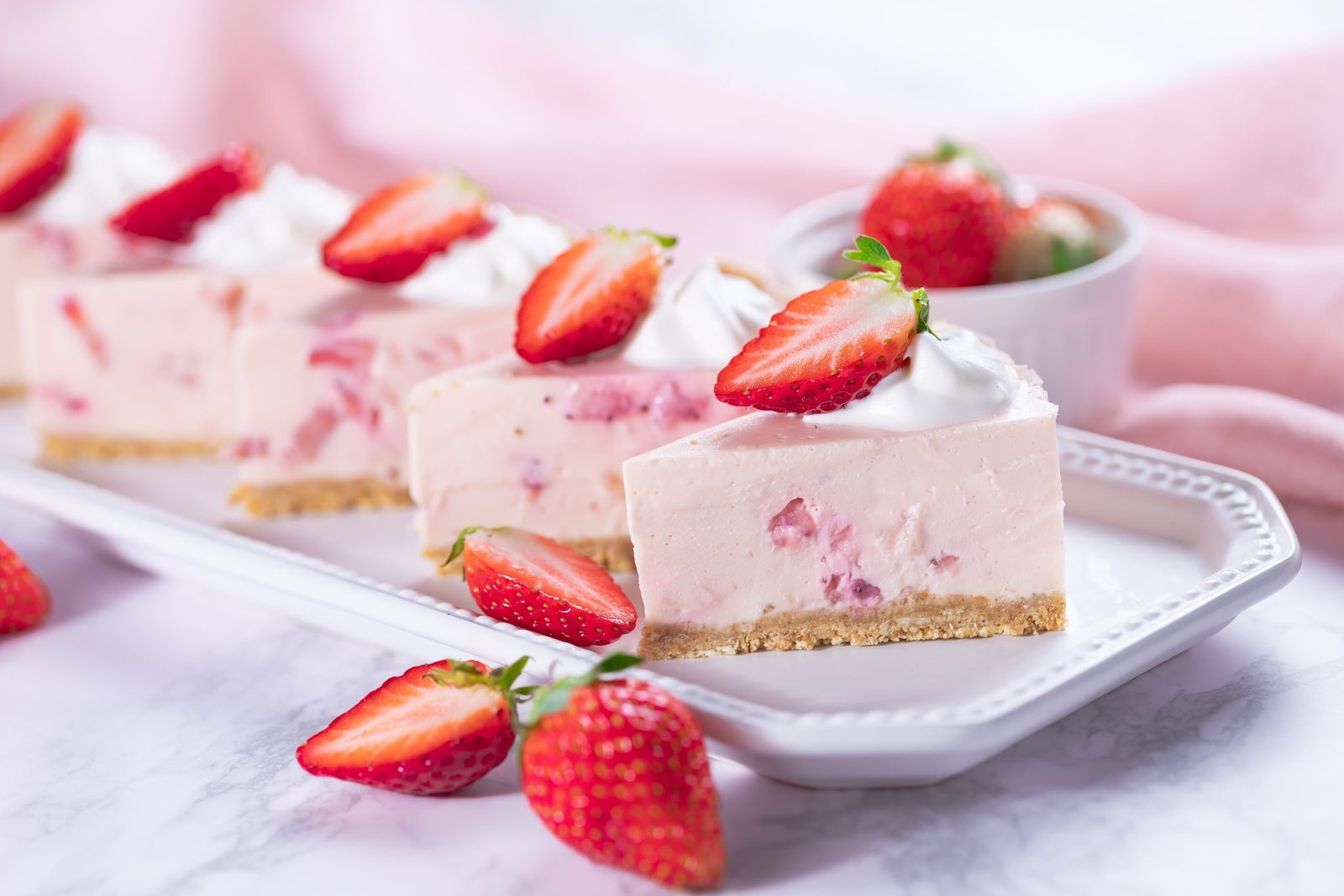 Cheesecake de fresa