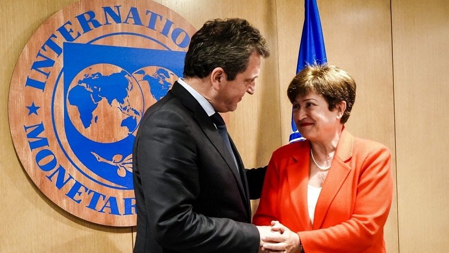 Georgieva reconoció el impacto de la sequía en la Argentina y destacó el compromiso para cumplir las metas