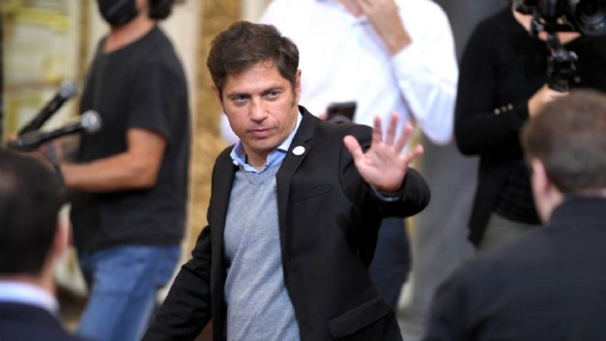 Kicillof asistió a la reunión del PJ