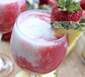 Piña colada de fresa