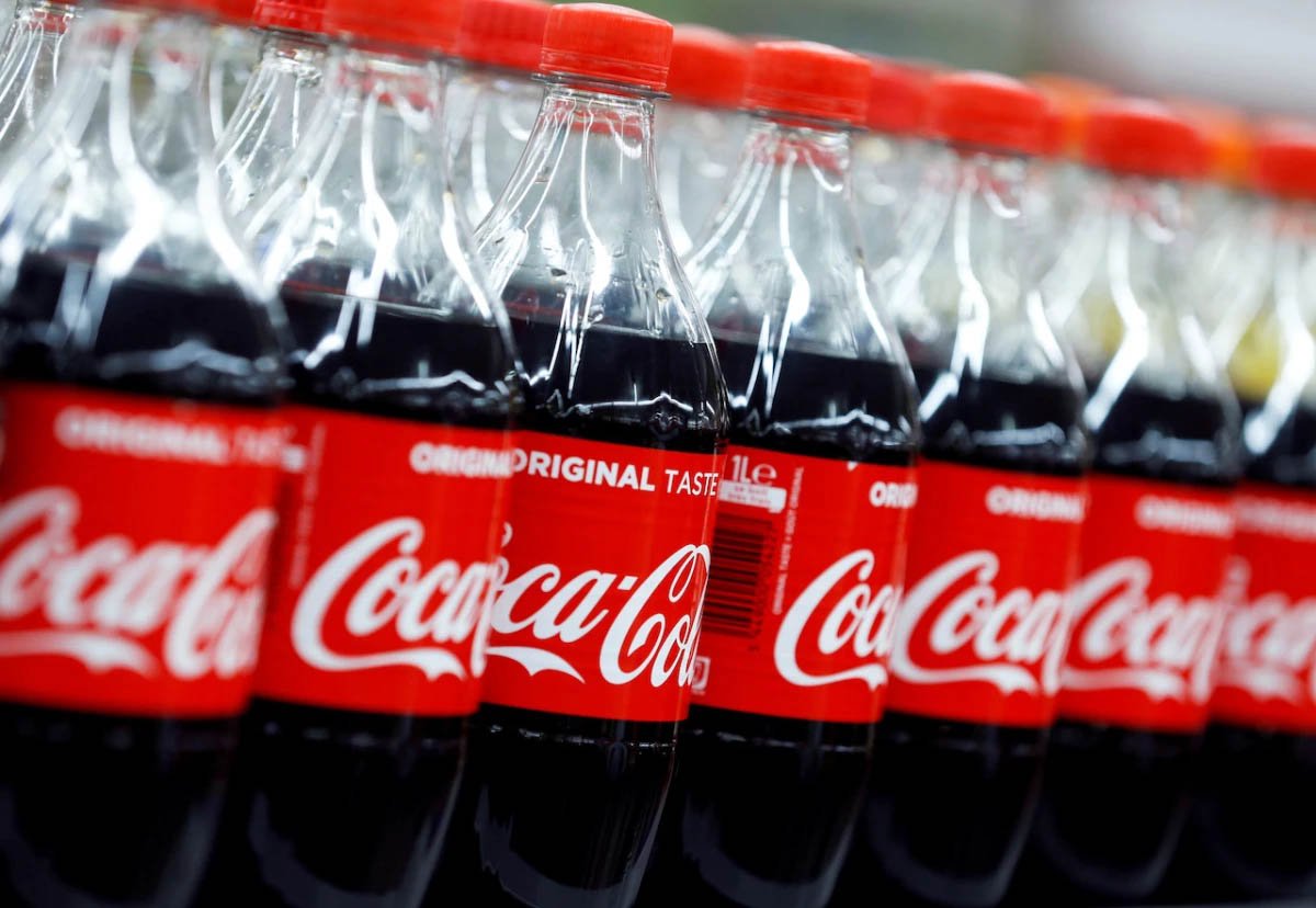 Botellas de Coca-Cola.