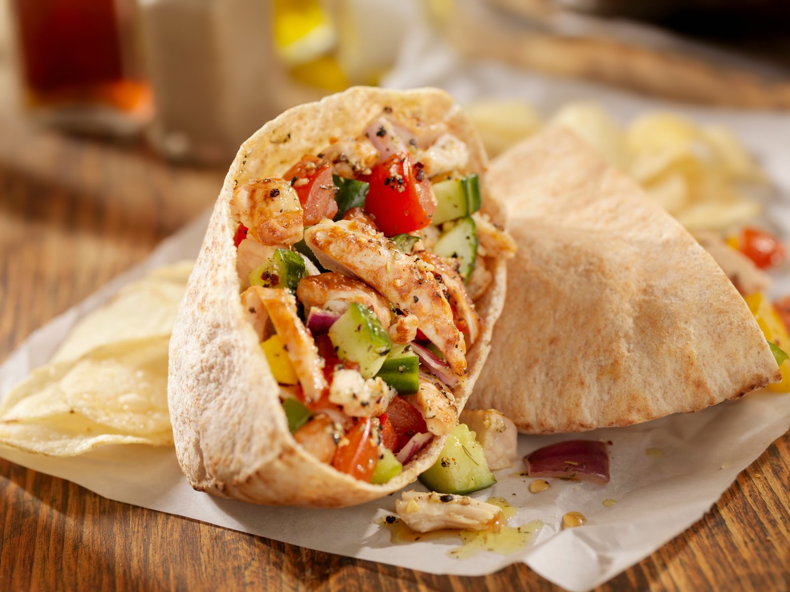 Wrap de pollo