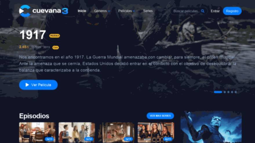 Cuevana3 es uno de los sitios para ver películas de manera gratuita
