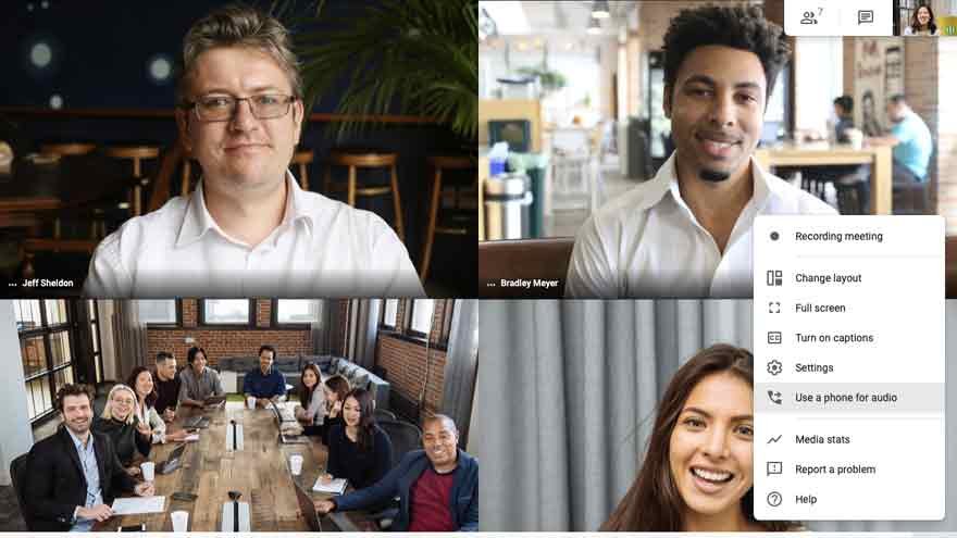 La nueva actualización de Google Meet permite tener videollamadas con una máxima resolución de video.