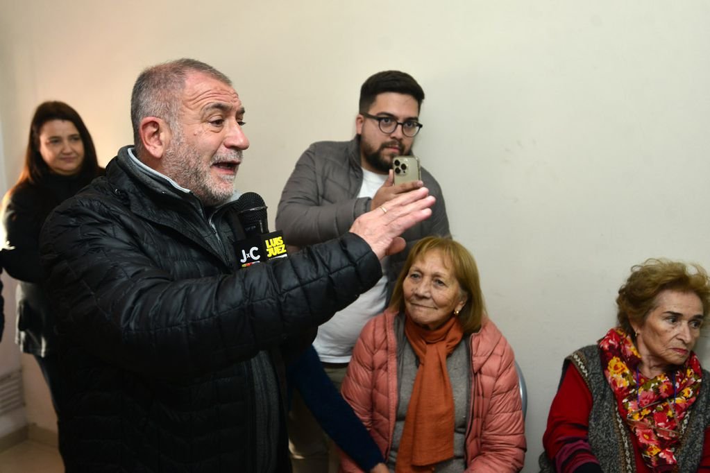 Luis Juez, candidato a gobernador por Juntos por el Cambio (Nicolás Bravo / La Voz).