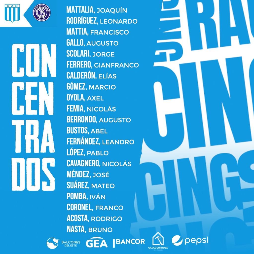 Racing necesita volver al triunfo, pero se enfrenta ante uno de los punteros.