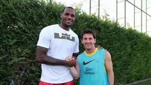 Messi y la NBA: una relación que viene desde hace un tiempo