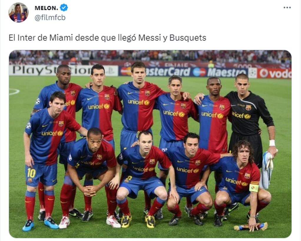 Inter Miami = Barcelona