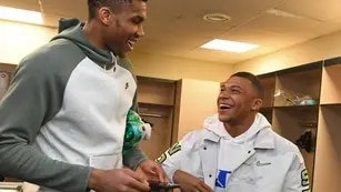 Mbappe y Giannis Antetokoumpo