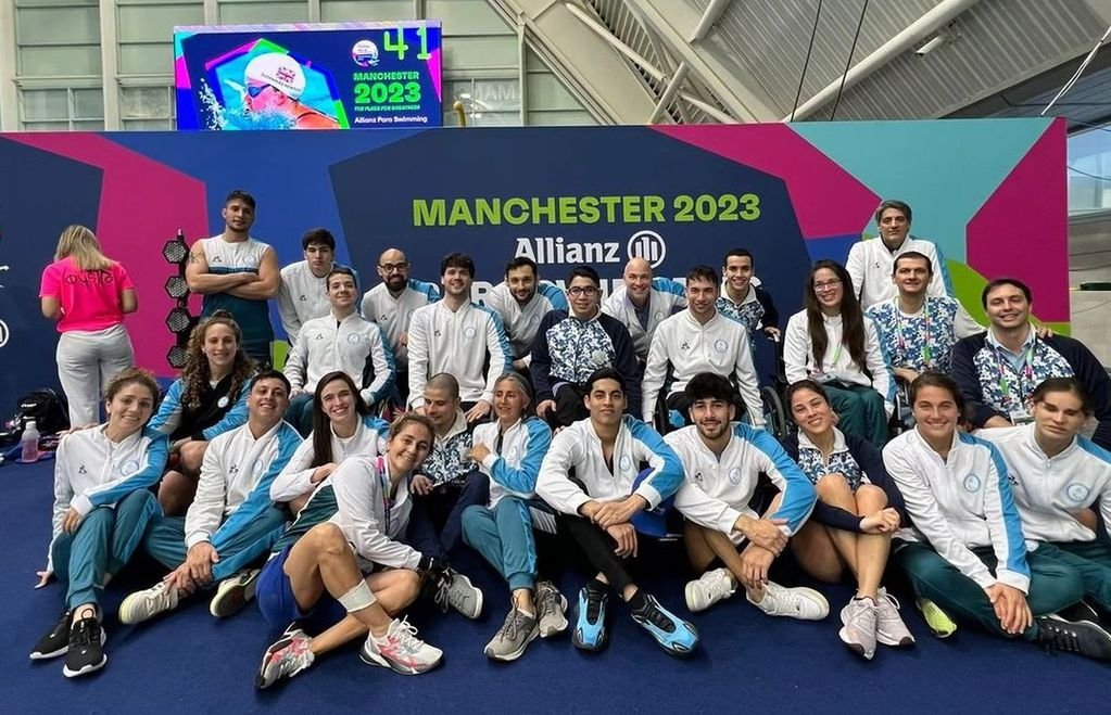 Elizabeth Noriega natación adaptada Manchester