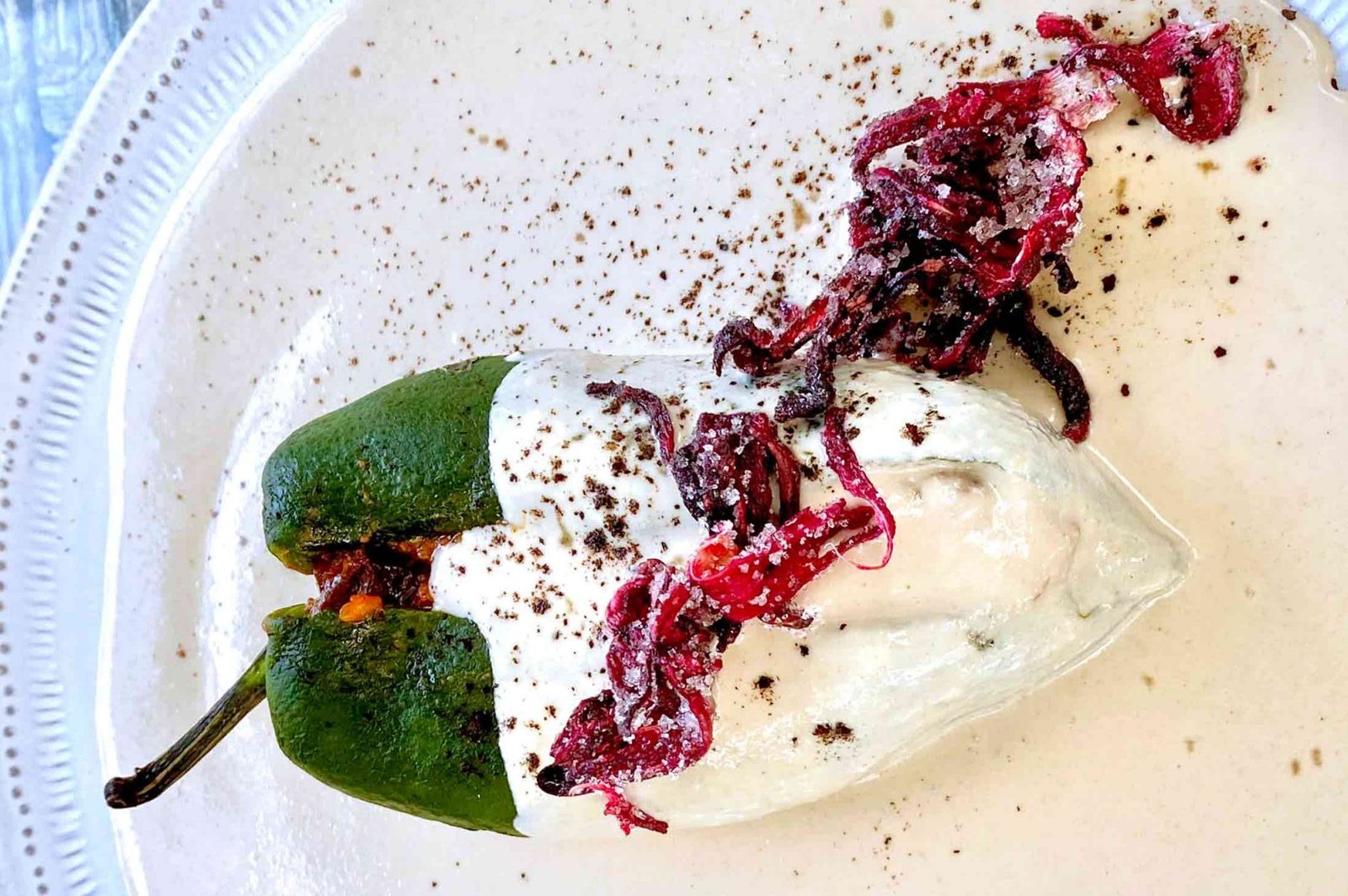 chile en nogada Cuernavaca