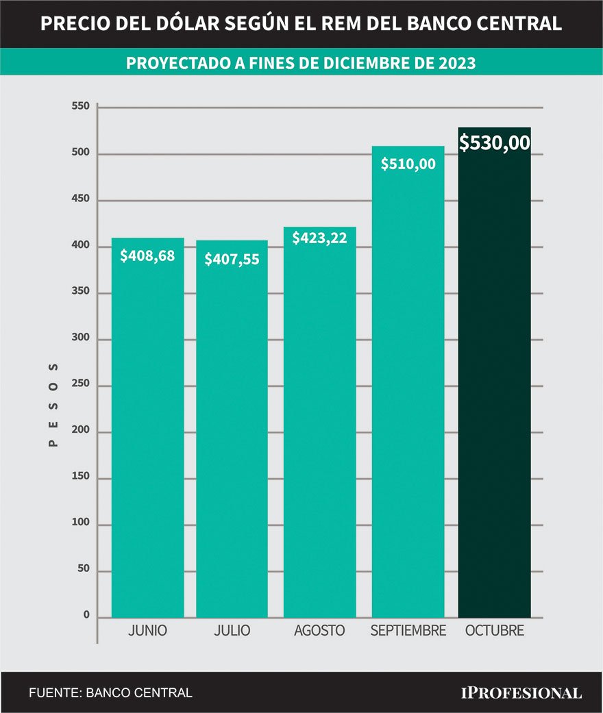Los analistas prevén una nueva devaluación y que el dólar mayorista llegará a los $530 en diciembre.