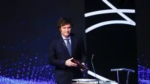 Debate presidencial 2023 en la UBA: Javier Milei.