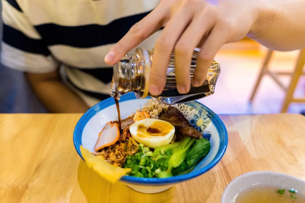 Orden para servir el ramen