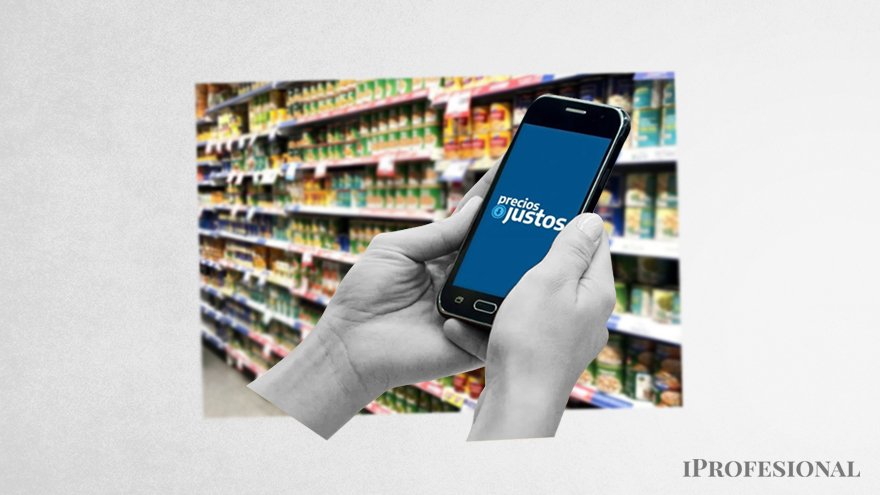 Los controles oficiales de precios, totalmente sobrepasados por la realidad de la fuerte inflación.