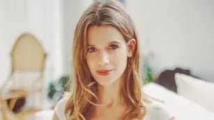 Violeta Urtizberea mostró en Instagram el cordón umbilical de su hija