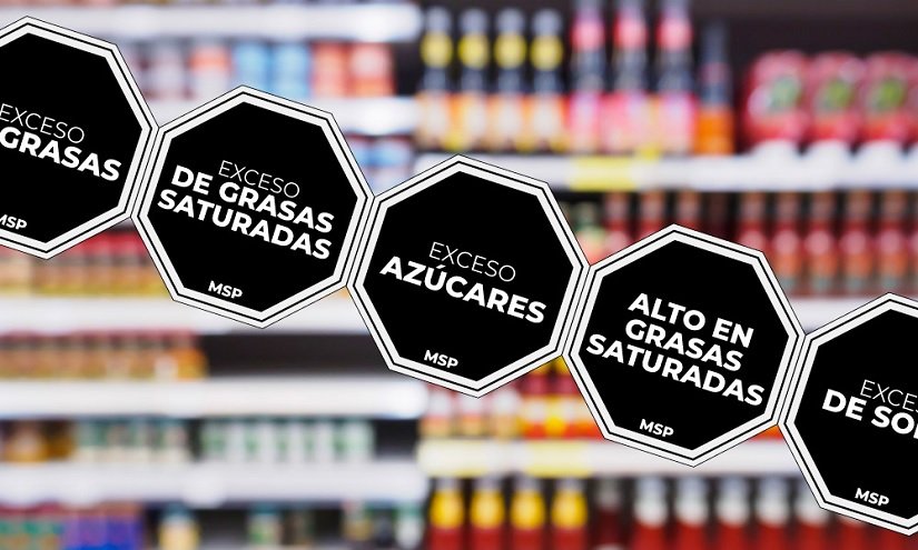 El etiqwuetado frontal de alimentos advierte sobre el contenido de alimentos