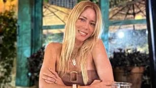 Indiana Cubero fue al casamiento de Nicole Neumann y sorprendió con un tierno gesto hacia su mamá