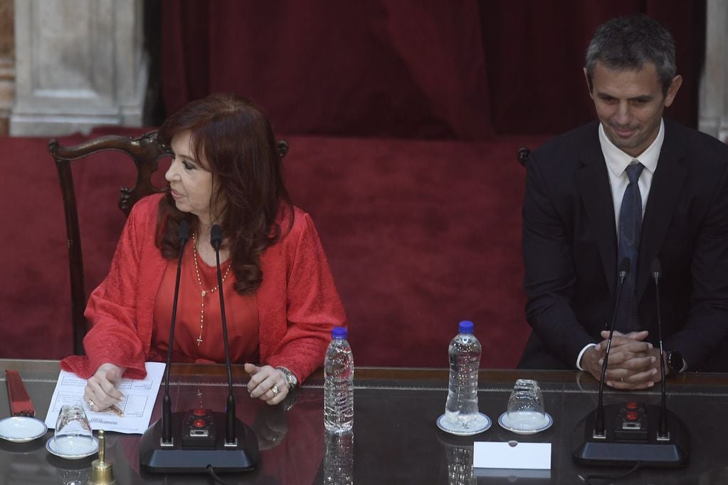 Cristina Kirchner y Martín Menem