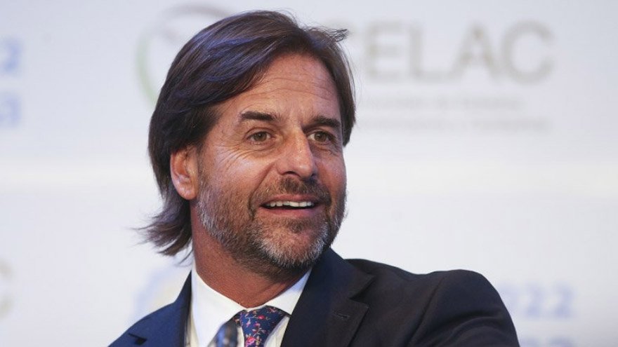 Luis Lacalle Pou, presidente de Uruguay.