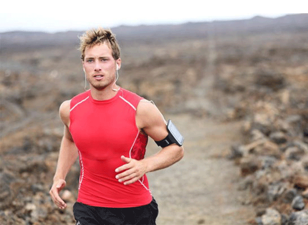 Spotify es muy usada entre deportistas mientras se ejercitan.