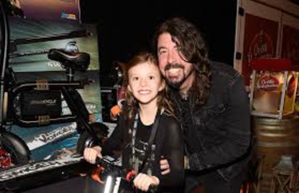 Harper, la hija de Dave Grohl