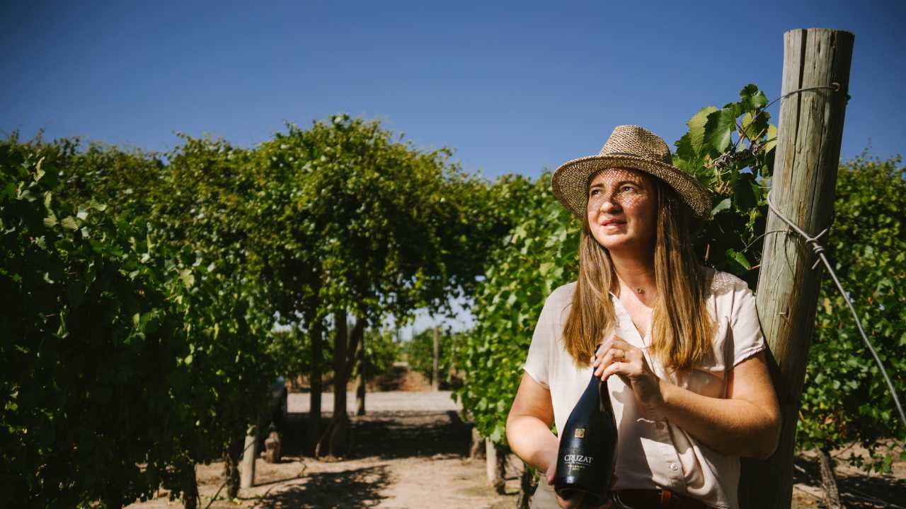 Lorena Mulet, enóloga de Bodega Cruzat