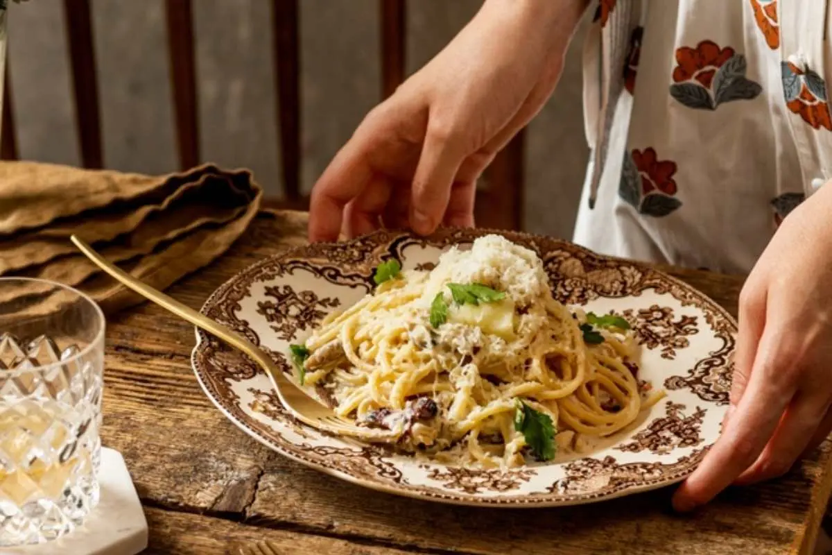 Espagueti a la carbonara