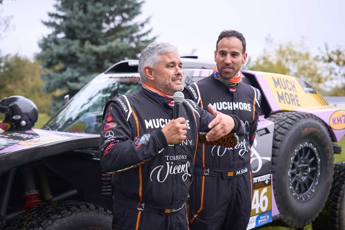 chef Nandu Jubany piloto de carreras Dakar