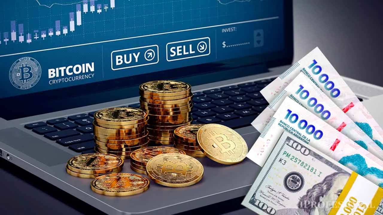 Pesos, dólares, bitcoin
