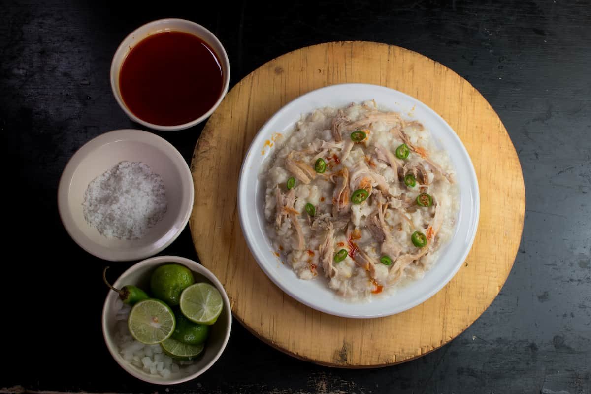 pozole seco de Colima