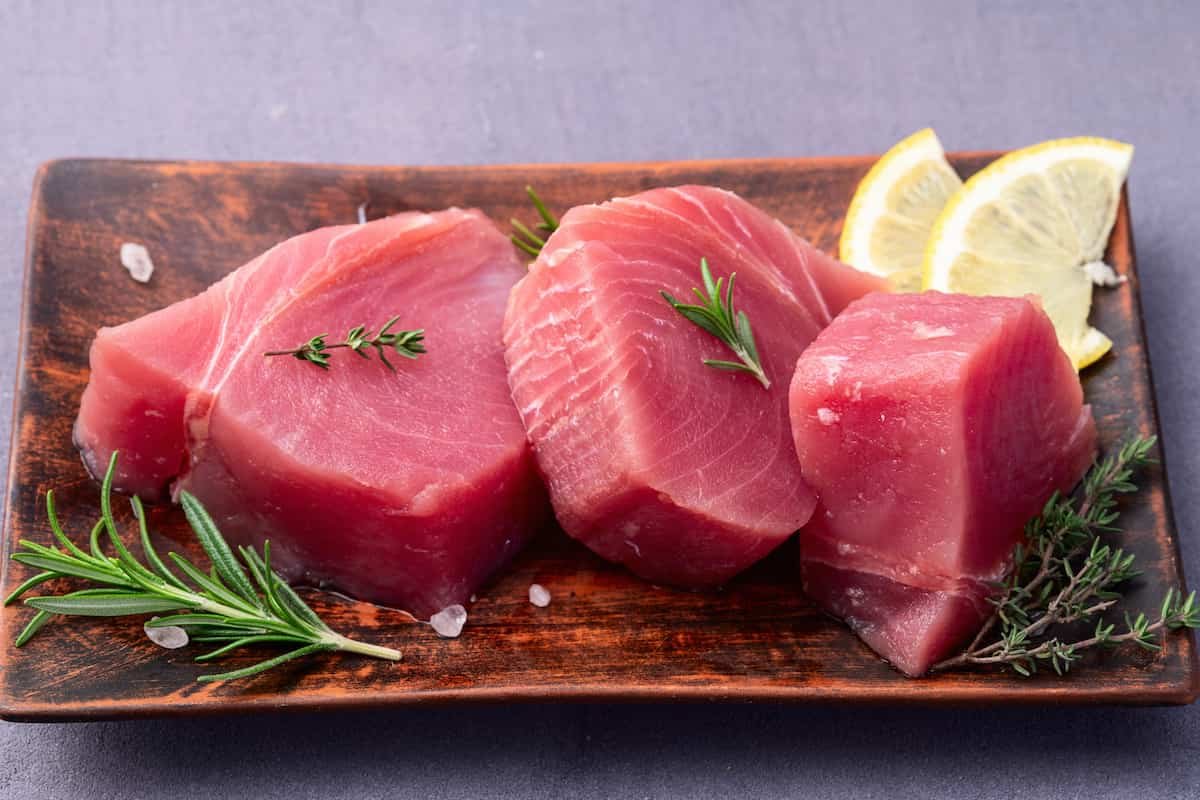 lomo de atún uno de los cortes más populares de este pescado