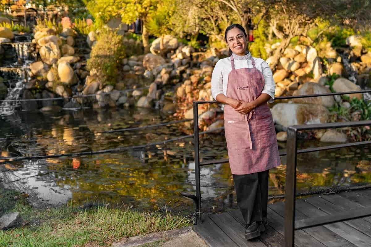 chef Sheyla Alvarado y la cocina sustentable del restaurante Lunario en Valle de Guadalupe