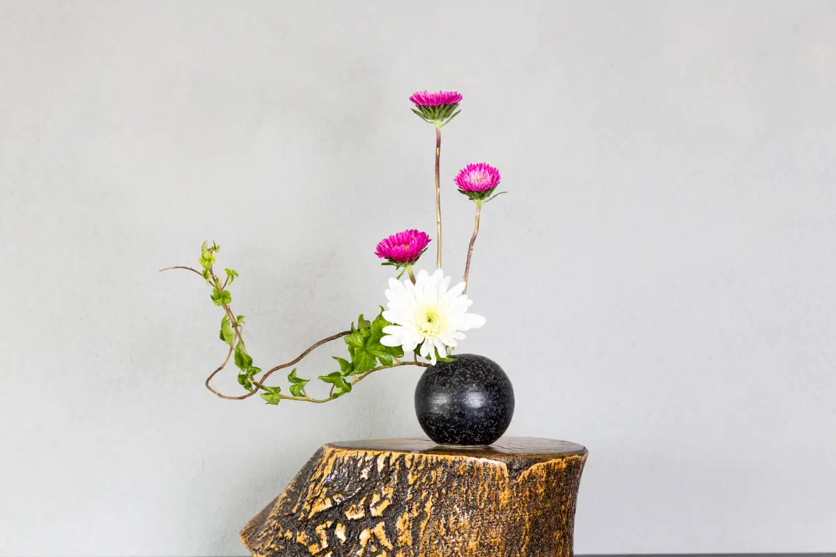 Arreglo floral japonés