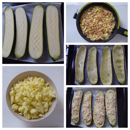 Calabacinrellenojamonyqueso