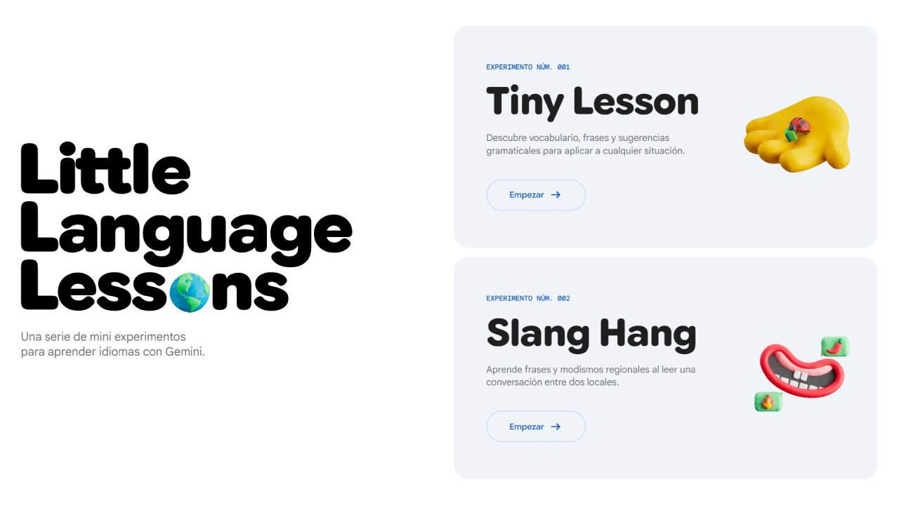 Little Language Lessons: la nueva app de Google para aprender idiomas con IA