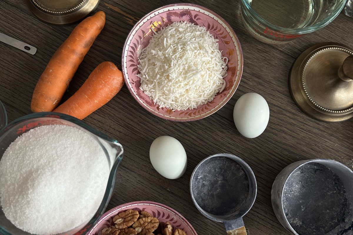 pastel de zanahoria receta