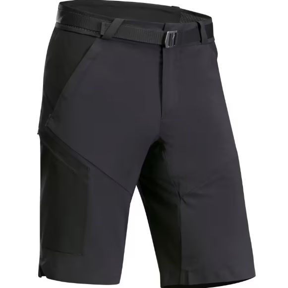 Pantalón corto de montaña y trekking transpirable Hombre Quechua MH500 