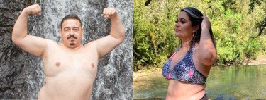 Perdieron casi 90 kilos entre los dos y ahora compiten en culturismo: la pareja que se transforma unida, permanece unida 