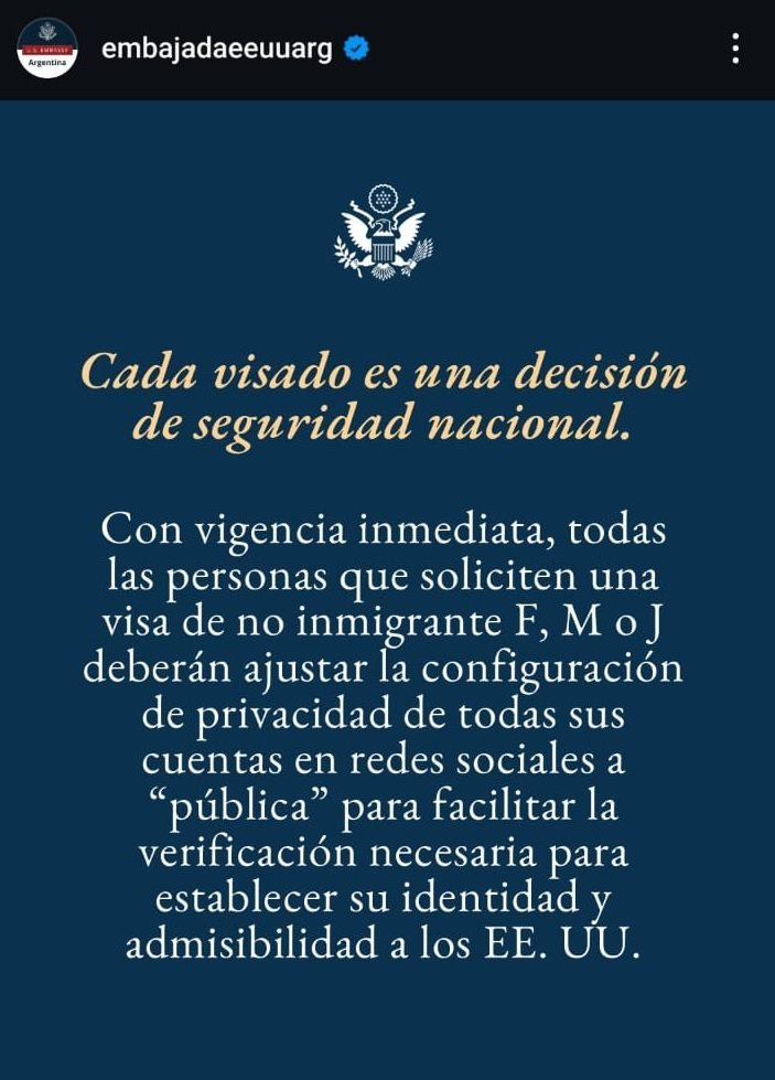 El nuevo requisito para sacar la visa de Estados Unidos para estudiantes