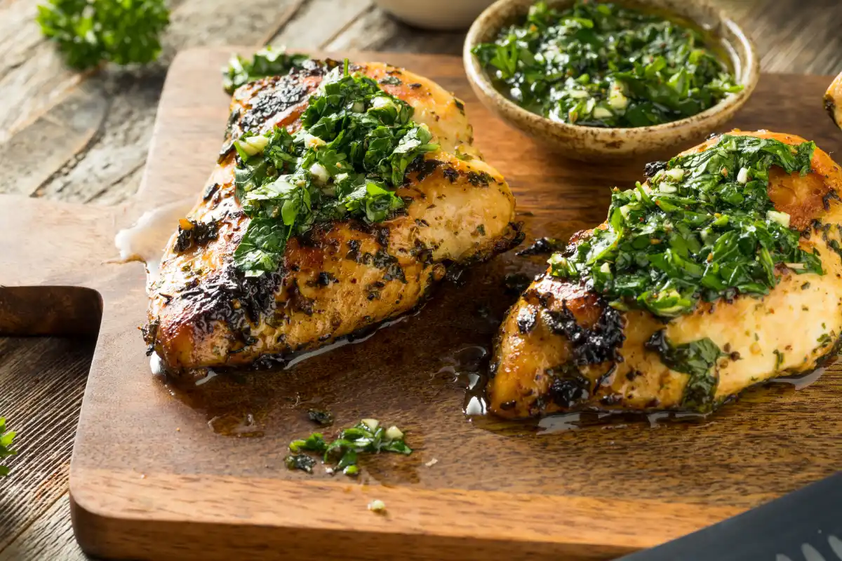 Pollo con perejil