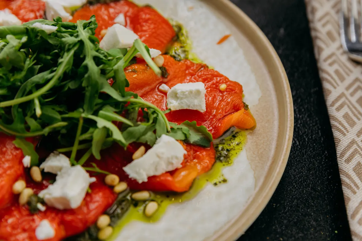 Carpaccio de salmon