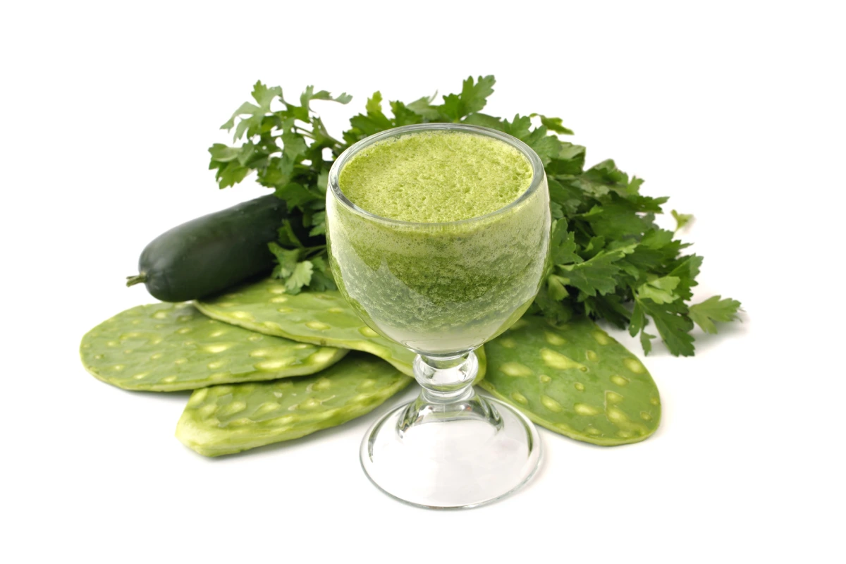 Jugo de nopal y sus propiedades